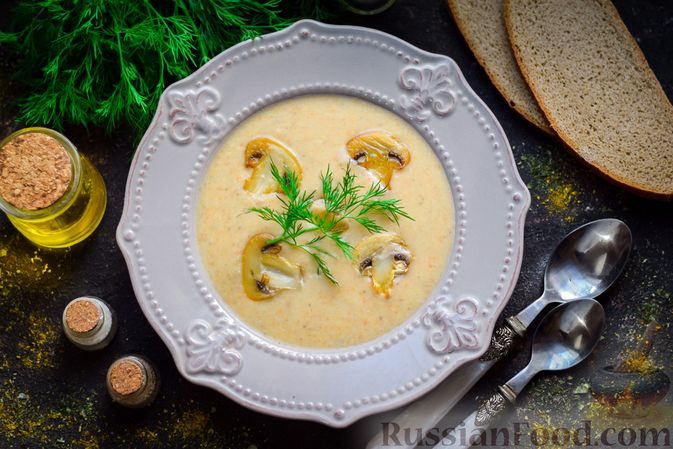 Gup-pюre griebnoй, rereptы na russianfood.com: 77