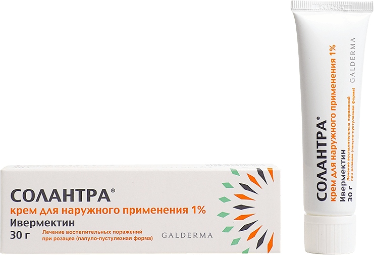 СОЛАНТРА 1% 30 ГКРЕМА