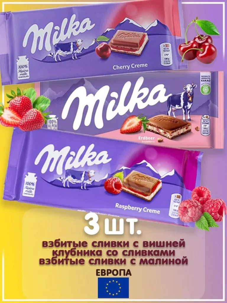 МИЛКА МАЛИНА ВИГЕНА И КЛУБНИКА. 