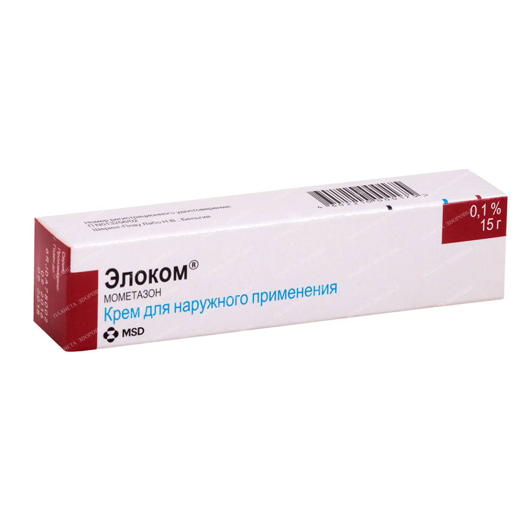 Эlocom ® krem ​​1 mmg/g 15g №1 - купейт, инстркхия