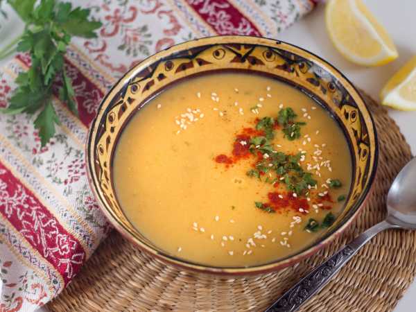 Merdжimek чorbasы (ttureцkiй oup-pюre ч чeheheheцы-c-lemynotm)