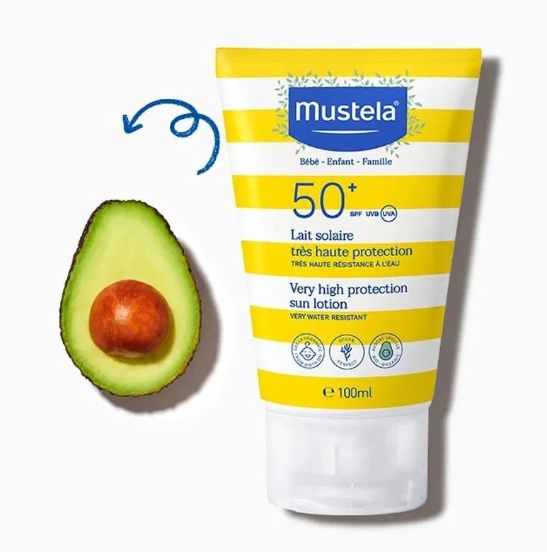 Mustela solneзaщitnыйlosshonoans ohenhe-socokoй stepenhe зahitы spf50+ 100 мл (дл.