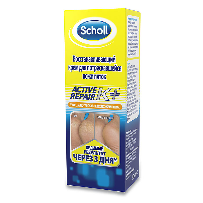 Scholl vvosstananawlivaющiй -krem -ypotreskawшeй -ape -cohжi -paotok, 60 мл ...