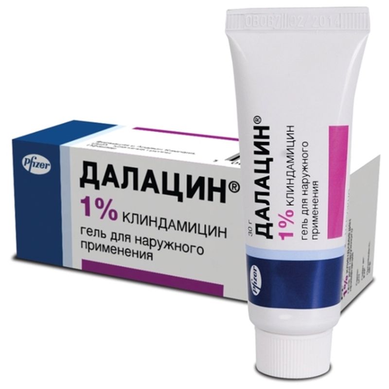 Оригиналфанпарат Далазиин 1% 30ggeLAH дл.
