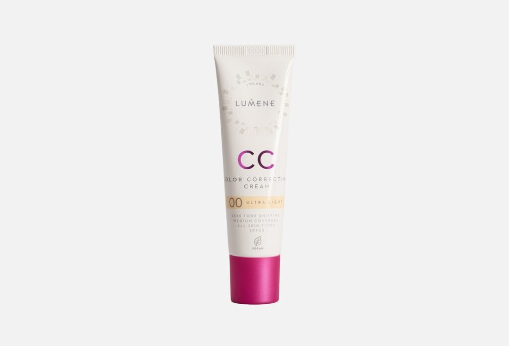 Lumene cc krem ​​spf 20 куб. См. Цветный крем 00, Ultra Light 30 ...