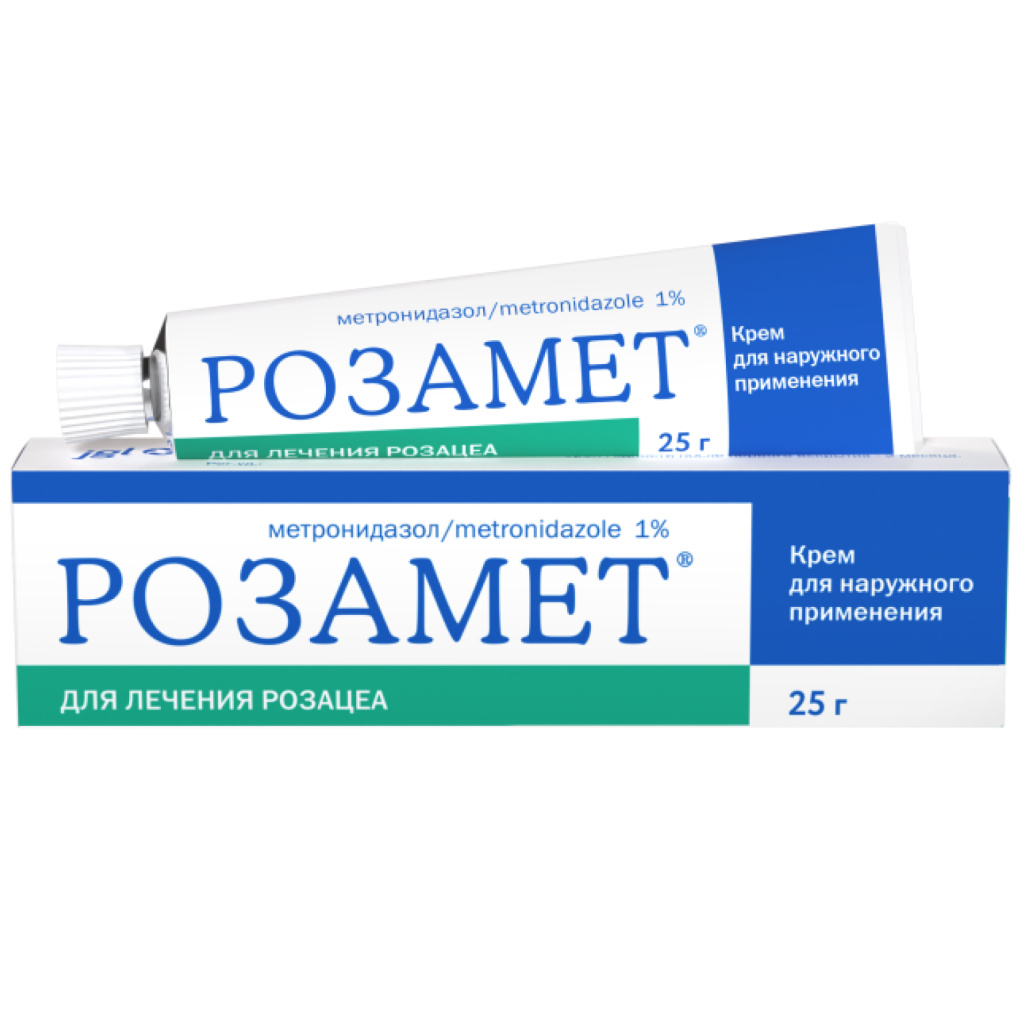 РОАМОТ 1% 25 ГКРЕМА ДЛЯ НАРУГОНЕГОПРЕЗА