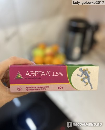 Анайртал Крем 1,5 % 60 g - OTзыWыPOкупателе