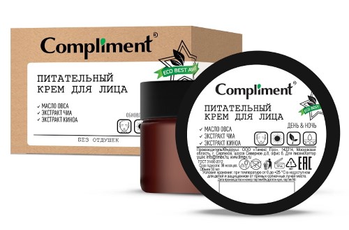 Комплимент Eco Best Krem -Dliцa -piotelenый 50 мл - цENA 134 rueb ...