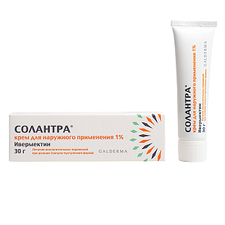 СОЛАНТРА КРЕМА 1% 30 ГОД (ГАЛДЕРМА)-КУПИТА