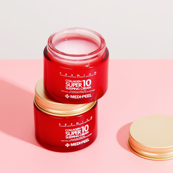 Medi -Peel Collagen Super10 Спящий Крем - Н.